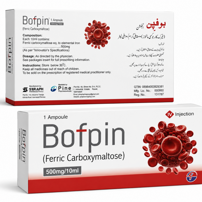 Bofpin 500mg/10ml inj